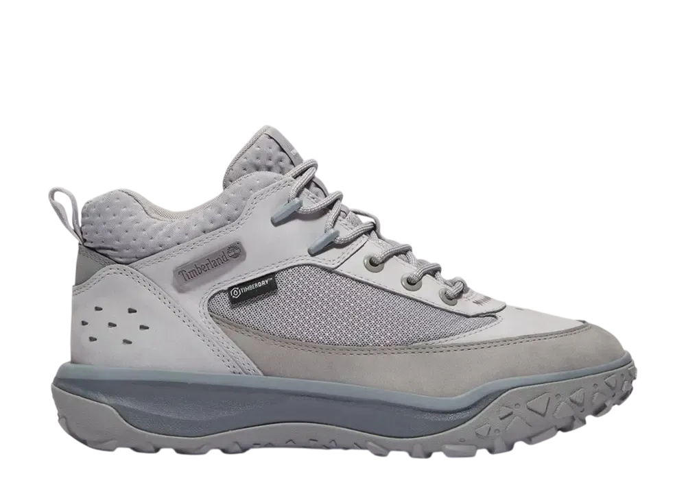 ティンバーランド ティンバークッシュ モーション7 ミッド ウォータープルーフ スニーカー "ミディアムグレーヌバック"