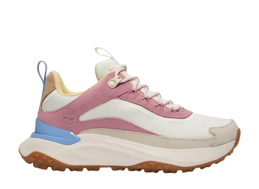 ティンバーランド ウィメンズ モーション アクセス ウォータープルーフ スニーカー "ナチュラルメッシュ/MDピンク"