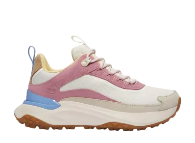 Timberland Women's Motion Access Waterproof Sneaker "Natural Mesh/MD Pink"
