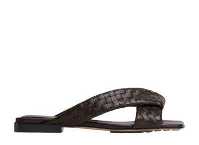 Bottega Veneta Women's Riva Flat Mule "Fondant"