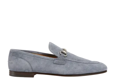 GUCCI Jordaan Loafer "Dark Grey Suede"
