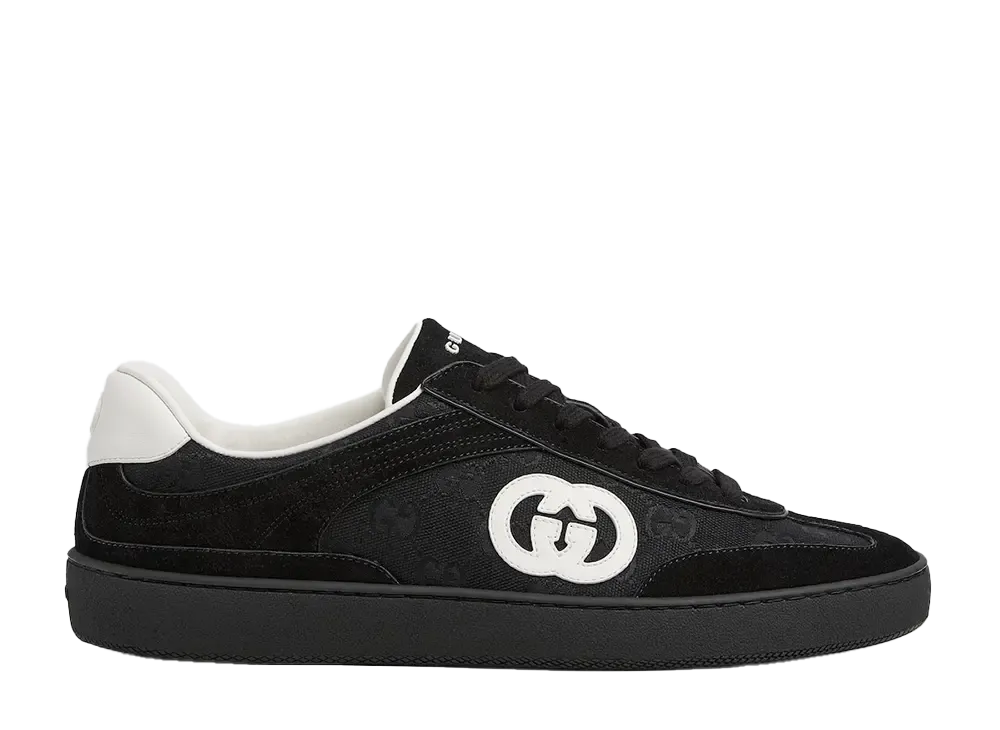 グッチ G75 スニーカー "ブラックスウェード"