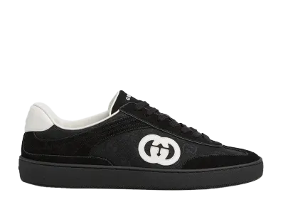 GUCCI G75 Sneaker "Black Suede"