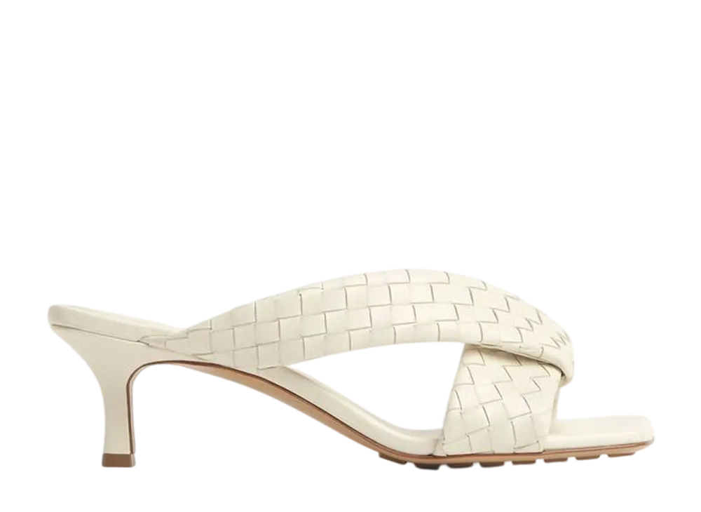 ボッテガヴェネタ ウィメンズ リーヴァ ミュール "シーソルト"