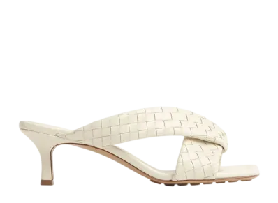 Bottega Veneta Women's Riva Mule "Sea Salt"