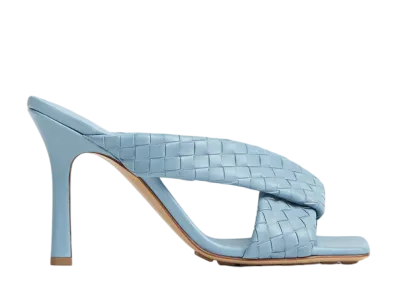 Bottega Veneta Women's Riva Mule "New Ice"