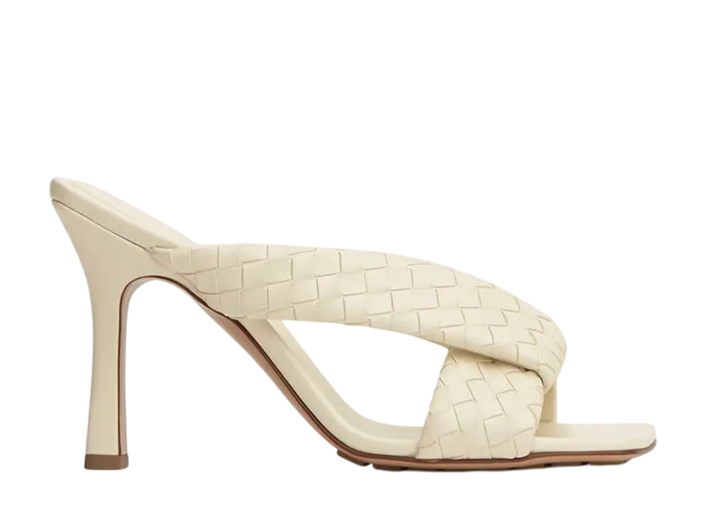 ボッテガヴェネタ ウィメンズ リーヴァ ミュール "シーソルト"