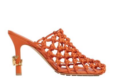 Bottega Veneta Women's Riva Mule "Burned Orange"