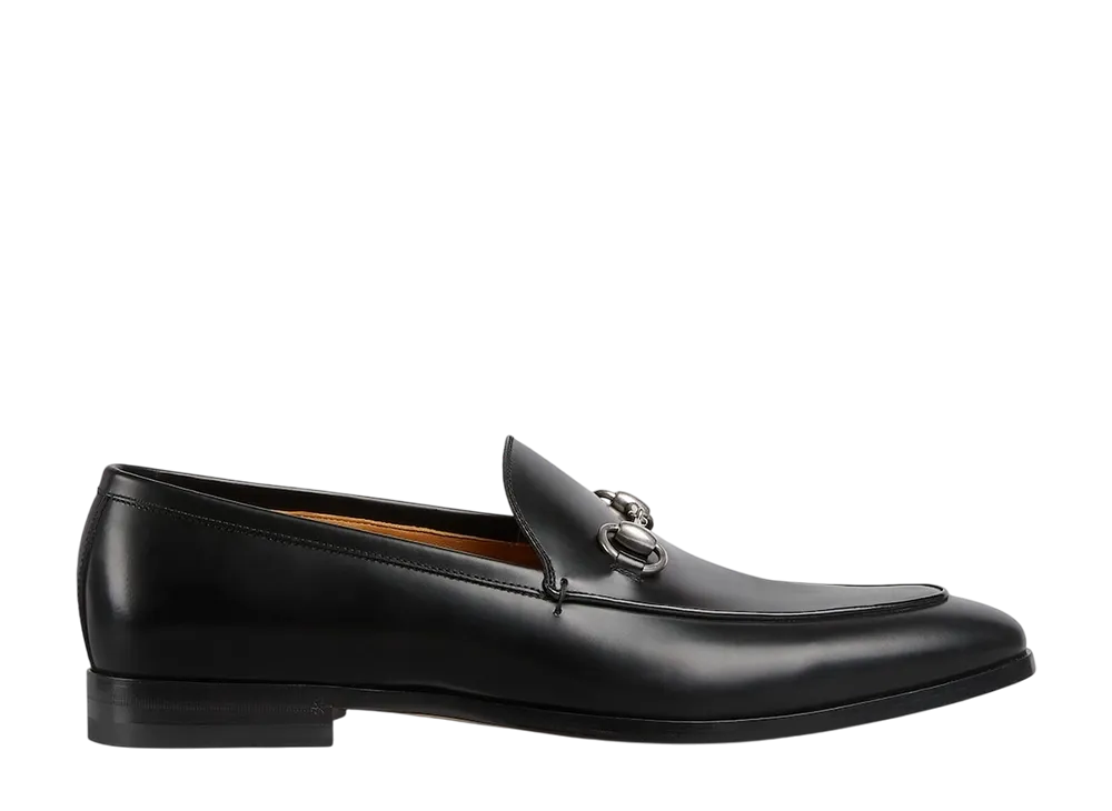 グッチ ホースビット ローファー "ブラックレザー"