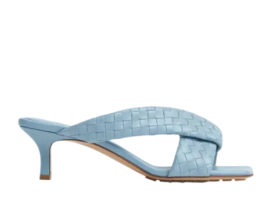 Bottega Veneta Women's Riva Mule "New Ice"