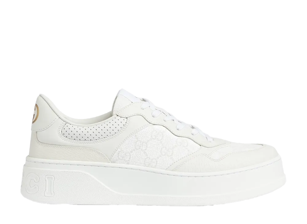 GUCCI Chunky Sneakers with GG "White/Grey"