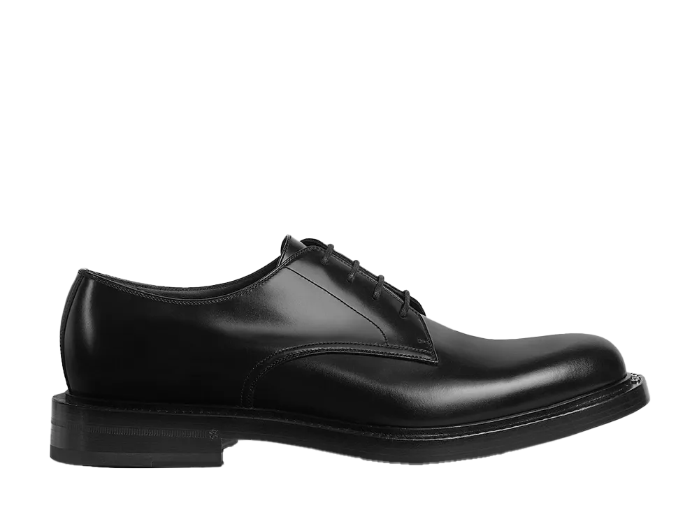 GUCCI Lace-Up Shoes "Black Leather"