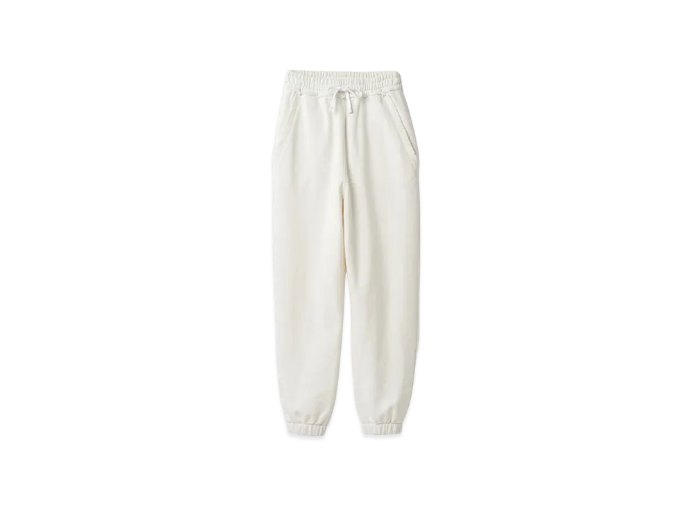 MIU MIU Women's Embroidered Cotton Pants "White"