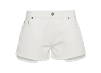 MIU MIU Women's Denim Shorts "White"
