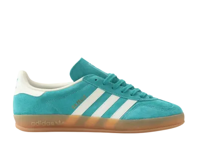 adidas Gazelle Indoor "Pure Teal/Off White/Gold Metallic"