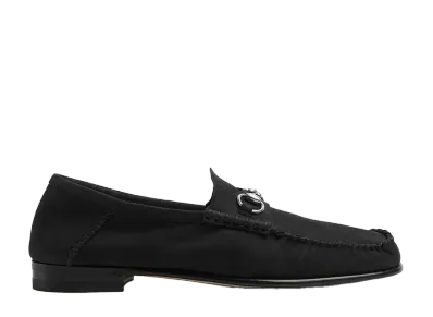 GUCCI Women's Horsebit 1953 Loafer "Black Suede"