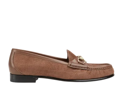 GUCCI Women's Horsebit 1953 Loafer "Light Brown"