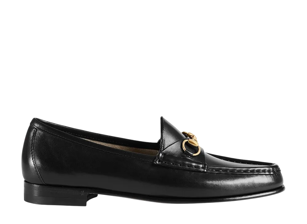 グッチ ウィメンズ ホースビット 1953 ローファー "ブラックレザー"