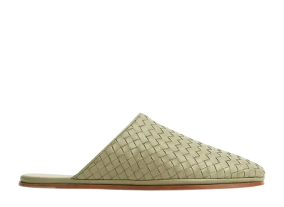 Bottega Veneta Sunday Slipper "Travertine/Sea Salt"