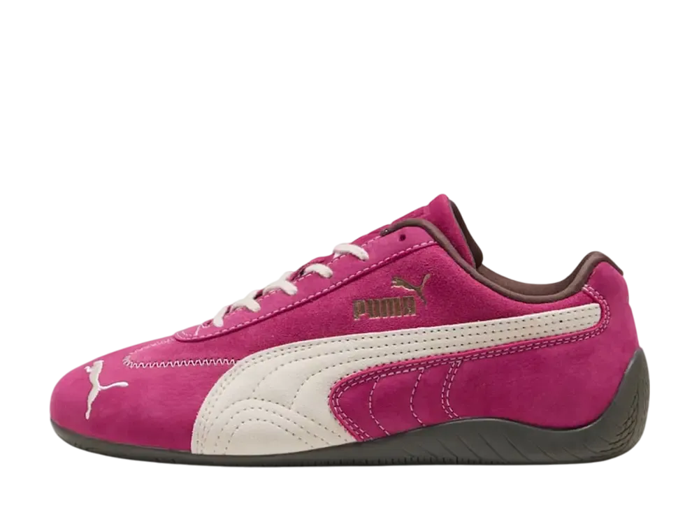 プーマ ウィメンズ スピードキャット ワイン クラブ "ベリー/アルパインスノー"