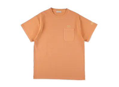WIND AND SEA Pigment Pocket Tee "Orange"