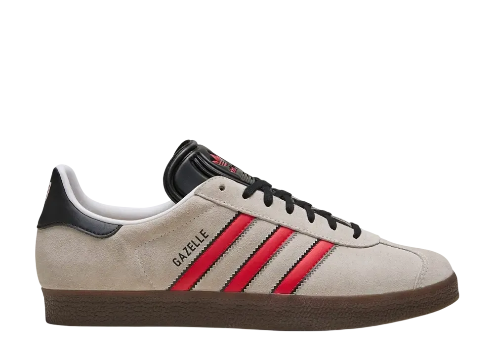 DC United × adidas Gazelle "Cloud White/Tomato/Core Black"