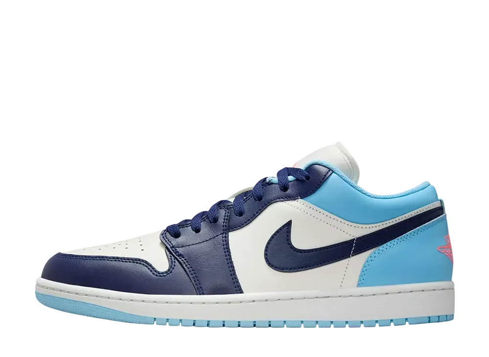 ナイキ ウィメンズ エアジョーダン1 ロー "ブルーチル"
