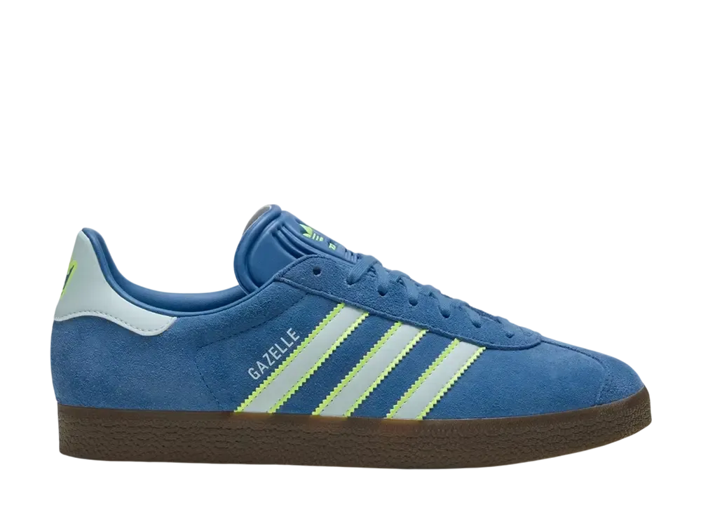 Charlotte FC × adidas Gazelle "Focus Blue/Almost Blue/Hi-Res Yellow"