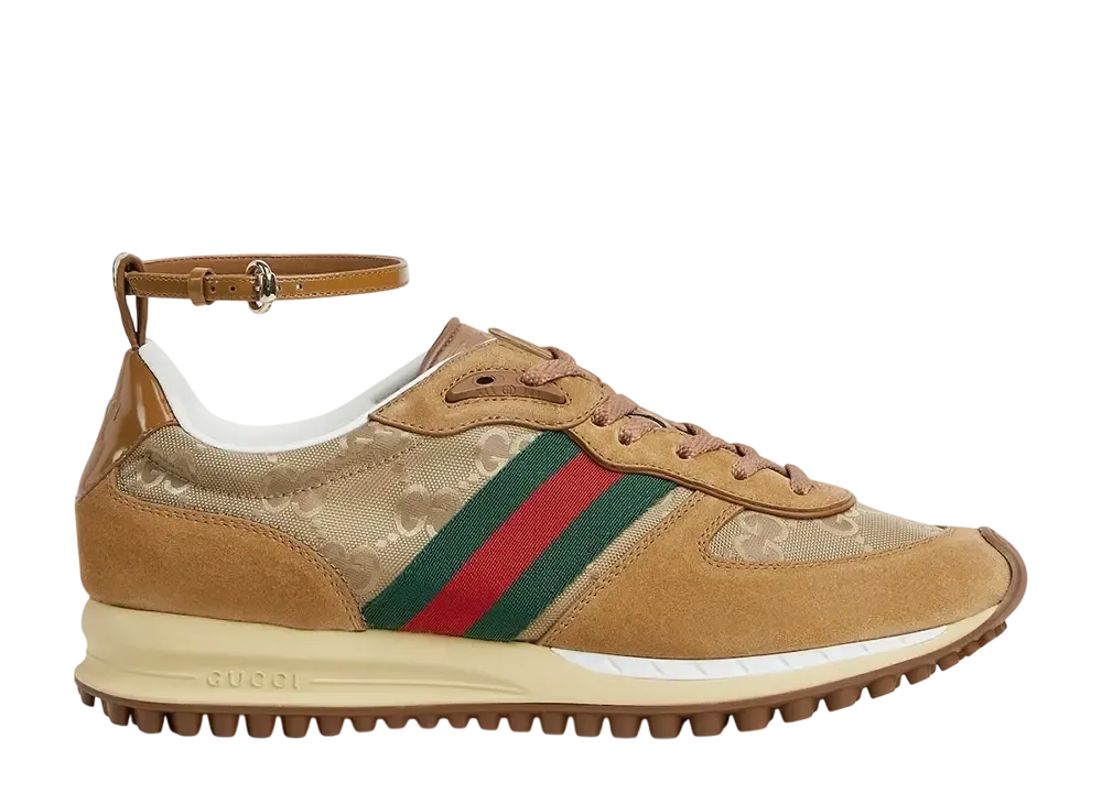 グッチ ウィメンズ リモーション スニーカー "ライトブラウンスウェード"