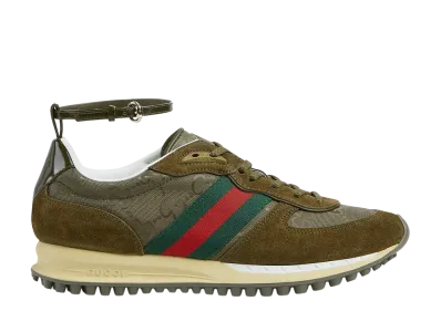 GUCCI Women's Re-Motion Sneaker "Dark Green"