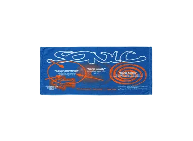 SUMMER SONIC x SNKRDUNK \ HOME ECONOMICS EXPERIMENT Collaboration Towel "BLUE"