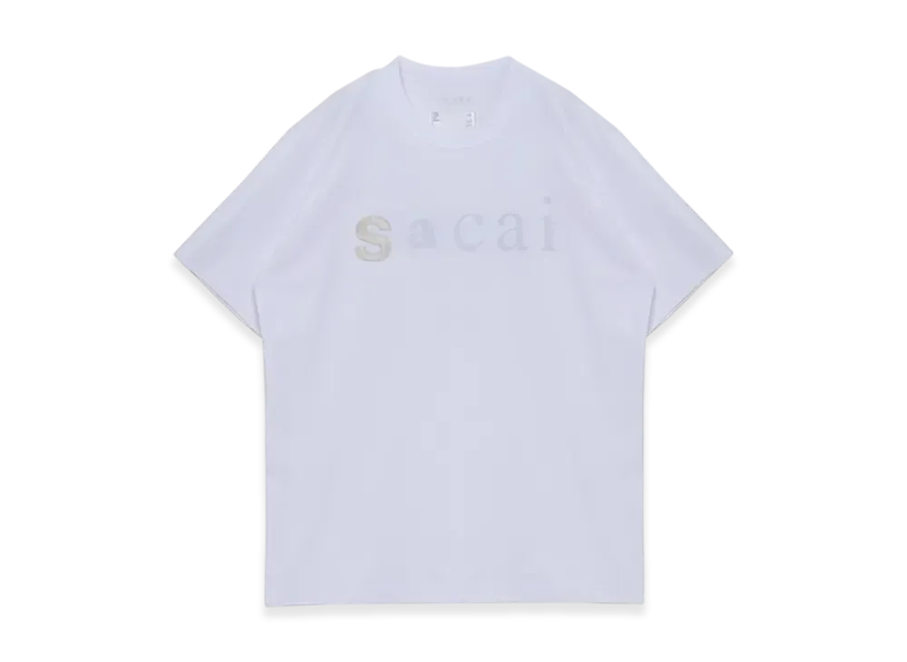 sacai Matsuzakaya Nagoya Store Renewal Commemorative Item Unisex T-shirts "White"