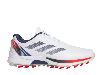 adidas Adizero ZG "Cloud White/Dark Blue/Red"