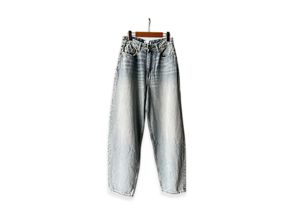 GANNI Rigid Denim Stary "Light Blue"
