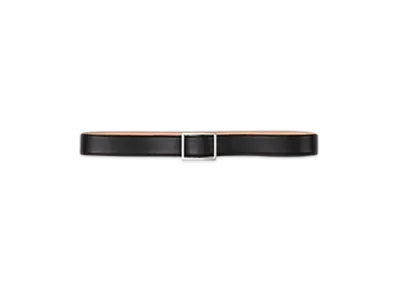 Graphpaper Holeless Leather Classic Belt "Black"