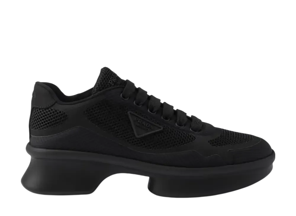 PRADA Women's Re-Nylon And Mesh Fabric Sneakers 