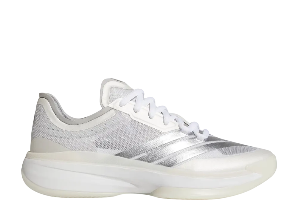 アディダス アディゼロ シークレット2.0 ロー "クラウドホワイト/シルバーメタリック/グレーツー"