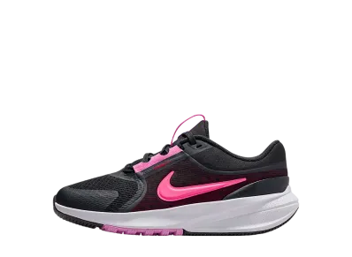 Nike GS Star Runner 5 "Off Noir/Playful Pink/Bright Crimson/Hyper Pink"