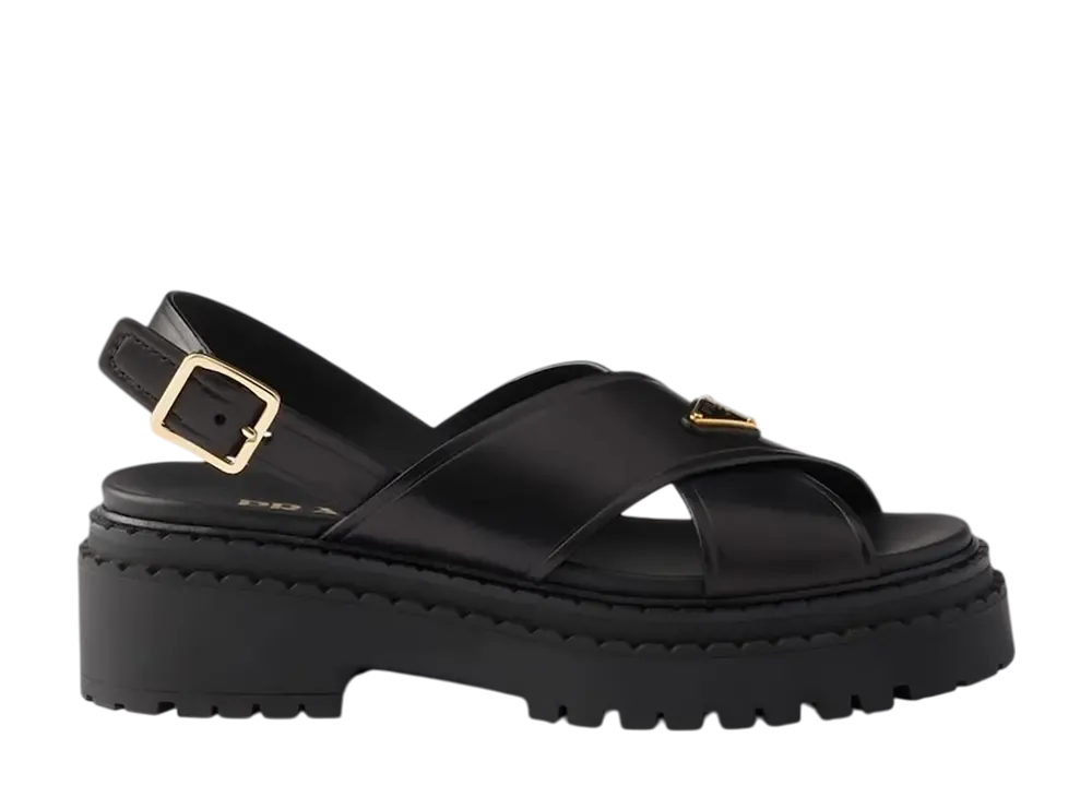 PRADA Women's Leather Sandals 