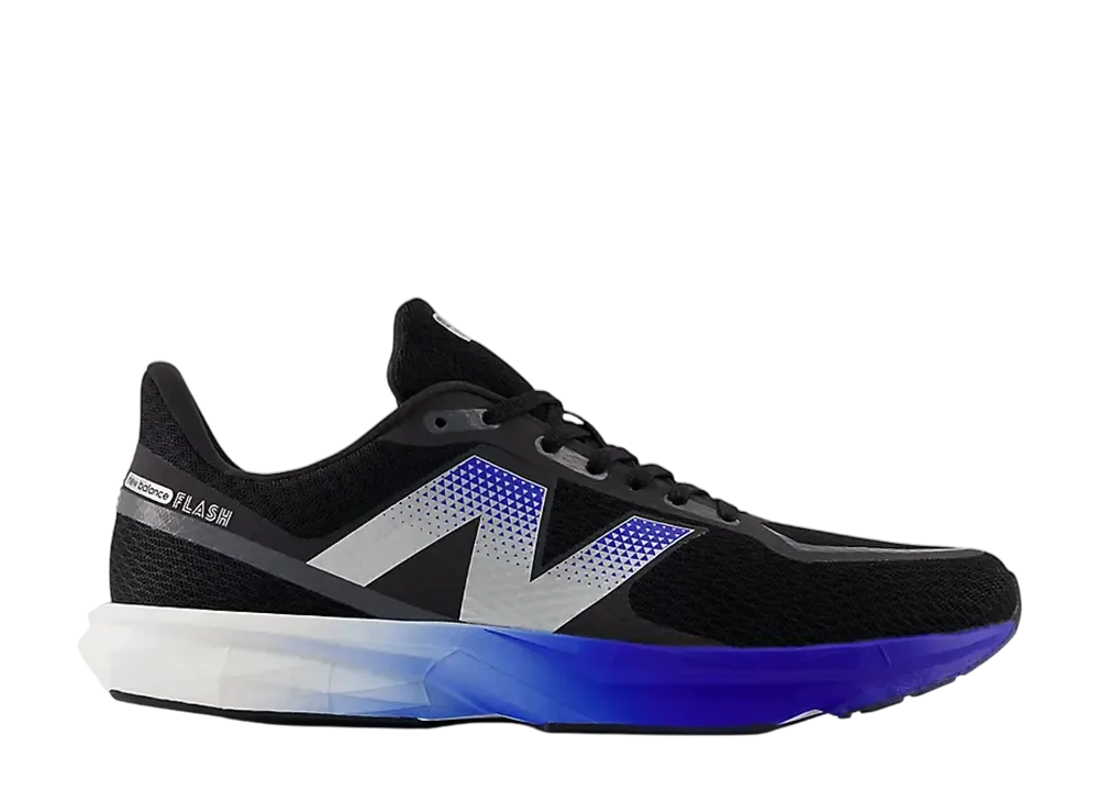 ニューバランス ダイナソフト フラッシュV7 "ブラック/ブルー"