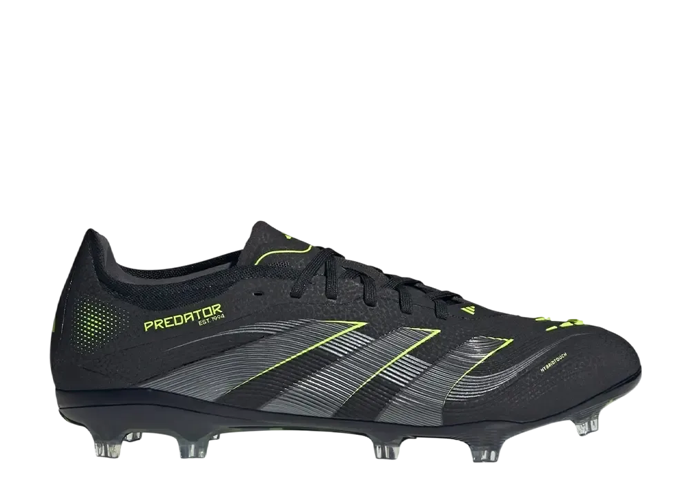アディダス プレデター プロ FG スパイク "コアブラック/カーボン/ルシッドレモン"