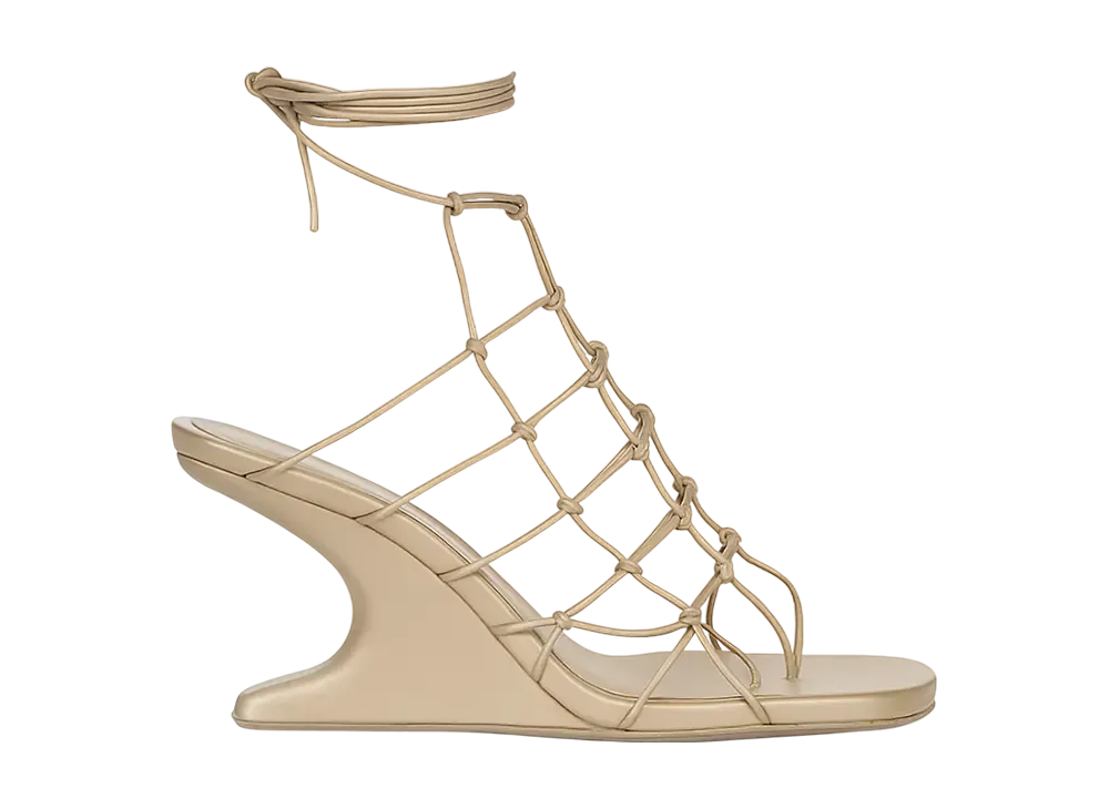 【RICK OWENS】 SS25 ハリウッドランウェイ ウェブカンチレバー Rick Owens Women's SS25 Hollywood Runway Web Cantilever