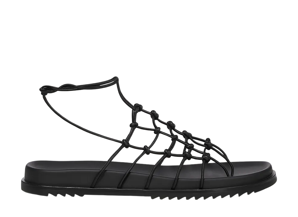 【RICK OWENS】SS25 ハリウッドウェブ グラノーラ ブラック Rick Owens Women's SS25 Hollywood Web Granola 