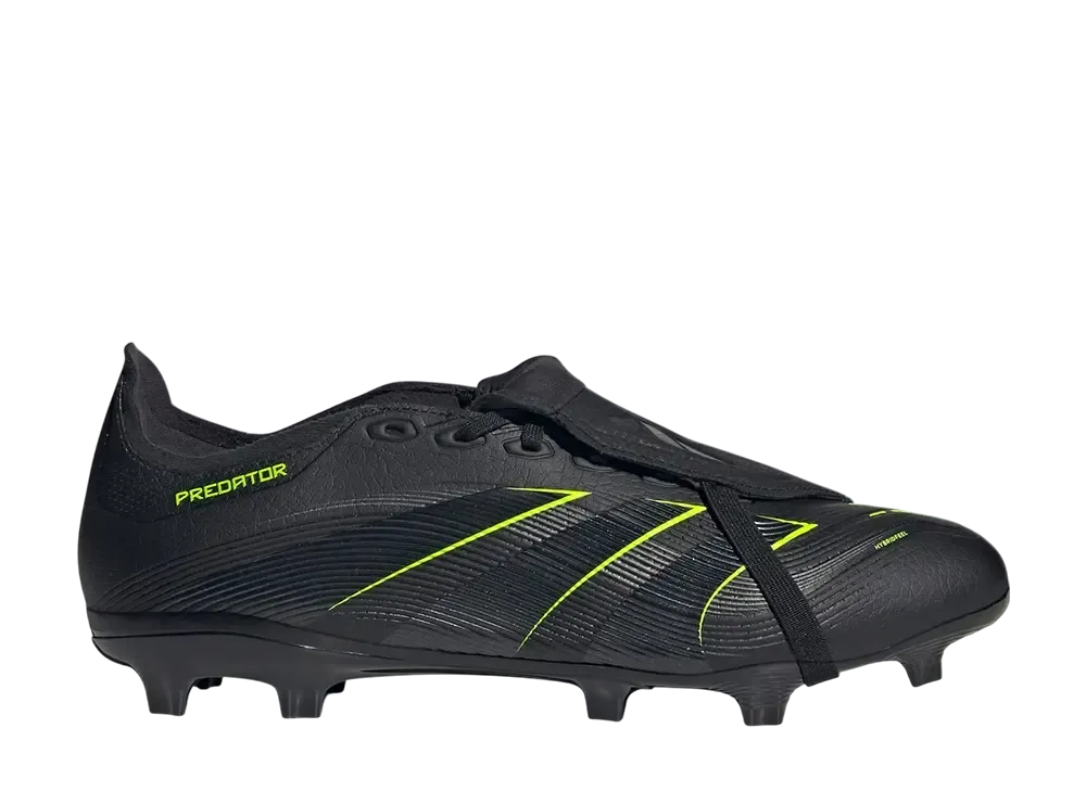 アディダス プレデター リーグ フォールドオーバー タン FG スパイク "コアブラック/カーボン/ルシッドレモン"