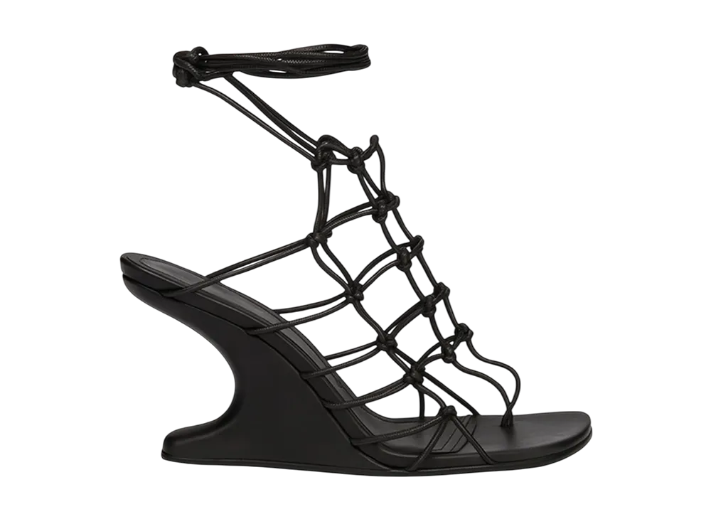 Rick Owens Women's SS25 Hollywood Web Cantilever "Black"