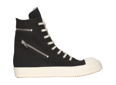 Rick Owens DRKSHDW FW25 Concordians Cargo Sneaks "Black/Milk/Milk"