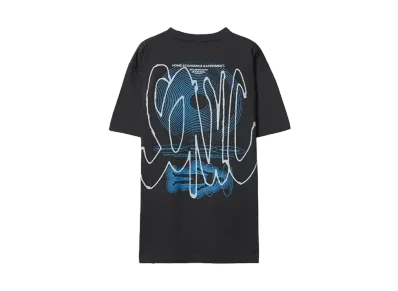 SUMMER SONIC x SNKRDUNK \ HOME ECONOMICS EXPERIMENT Collaboration T-Shirt "SMOKE BLACK"