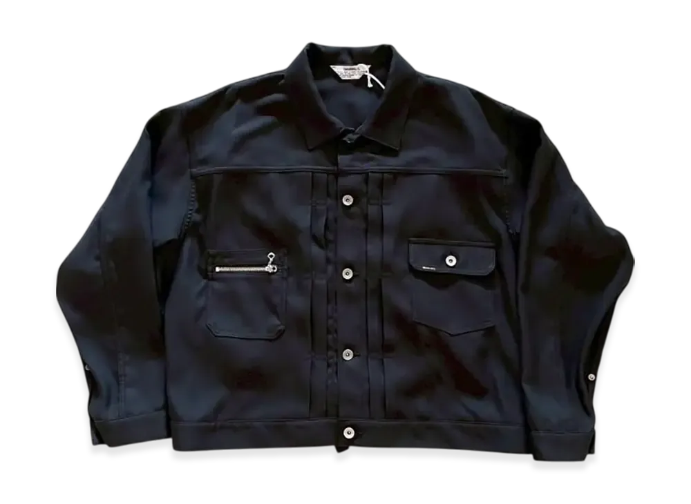 DAIRIKU 2PKT Polyester Jacket "Black"