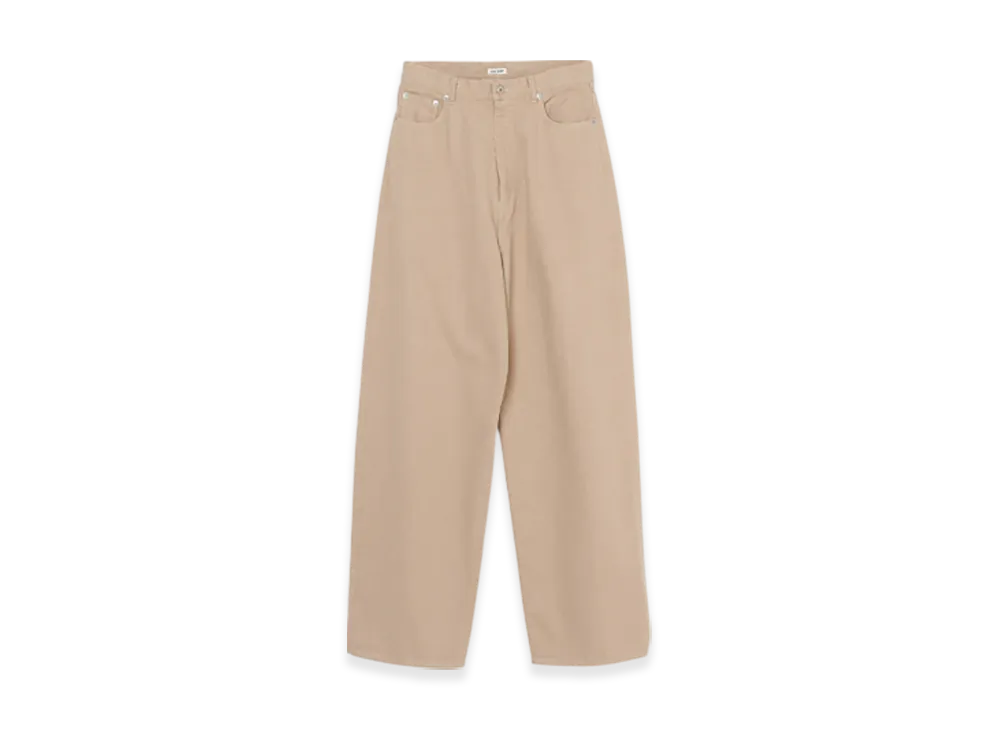 INSCRIRE Color Denim Balloon Pants "Beige"