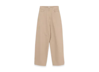 INSCRIRE Color Denim Balloon Pants "Beige"